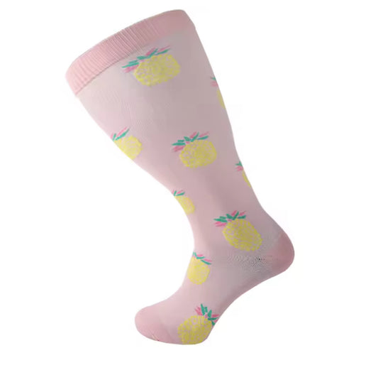 Pineapple Plus Compression Socks