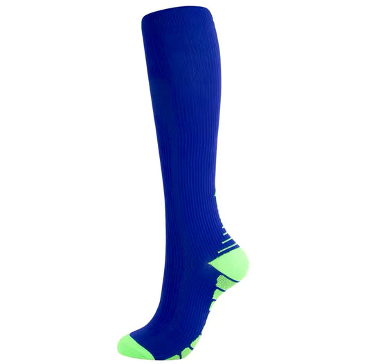 Athletic Series Deep Blue Compression Socks
