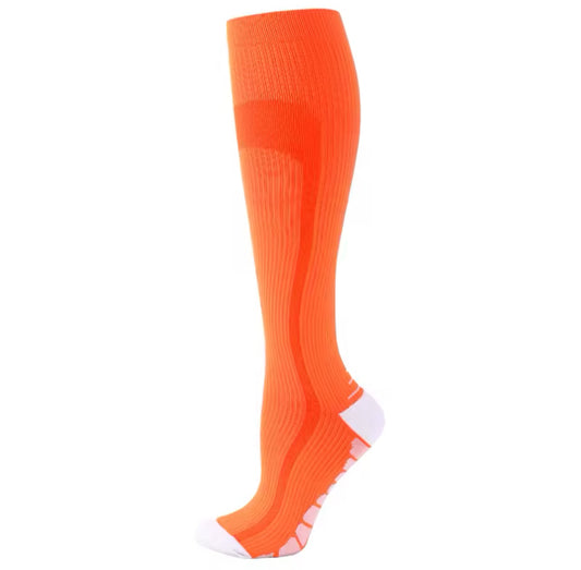 Athletic Series Orange Compression Socks