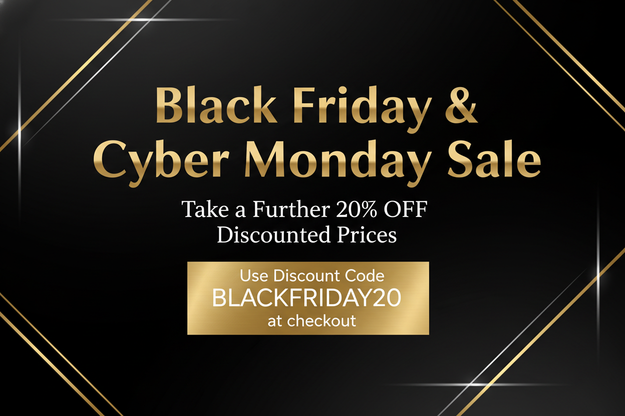 add the words "Use Discount Code BLACKFRIDAY20 at checkout